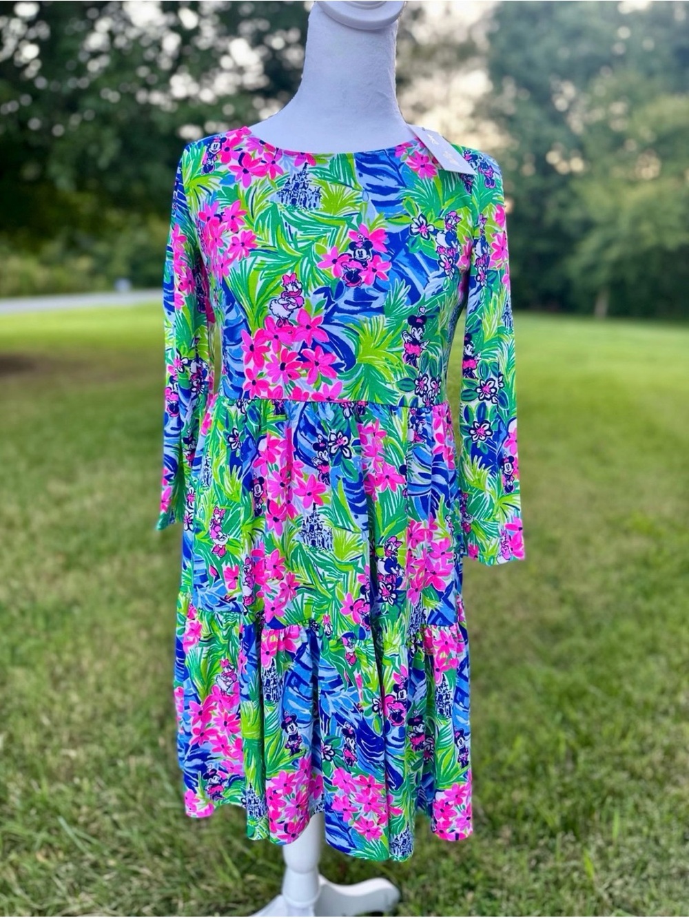 NWT Lilly Pulitzer x Disney Dreamin’ Geanna Dress - XXS